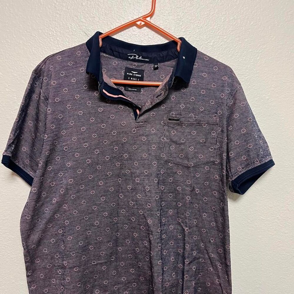 Park-authority Men's Navy and Blue Polo-shirts